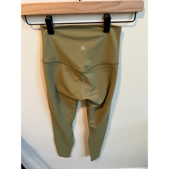 Lululemon Align High-Rise Pant 28” Nulu Size 2 Bronze Green - Picture 6 of 8